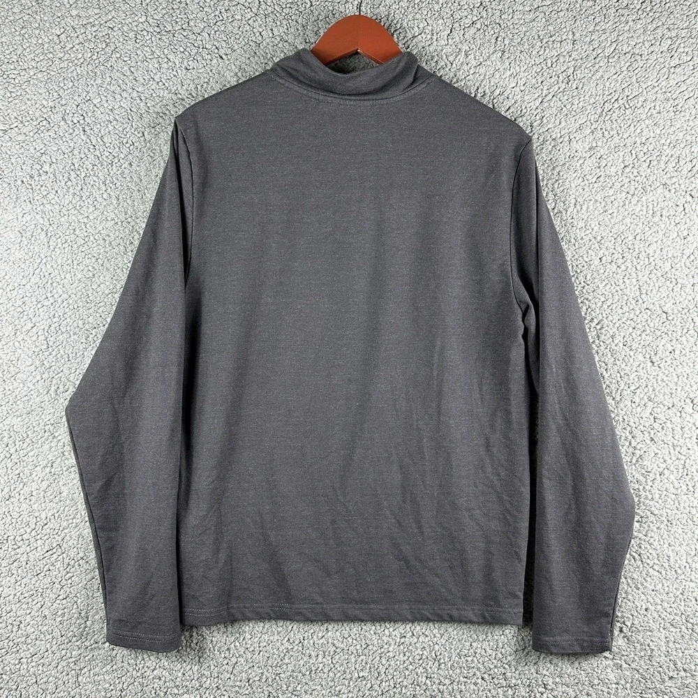 Pokemon Pikachu Sweater Gray Long Sleeve Unisex S Embroidered Logo Bolt Zipper - Picture 3 of 11
